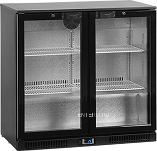 Шкаф холодильный TEFCOLD DB200H-I 900x520xh870; 191л; + 2/+ 10С; расп.двери с пласт.рамой; алюм.внут