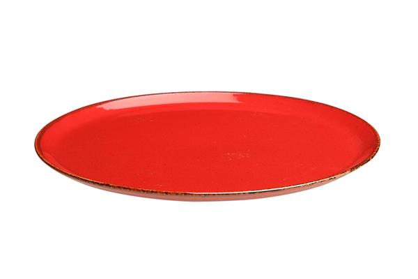 Тарелка д/пиццы 28см красный Porland