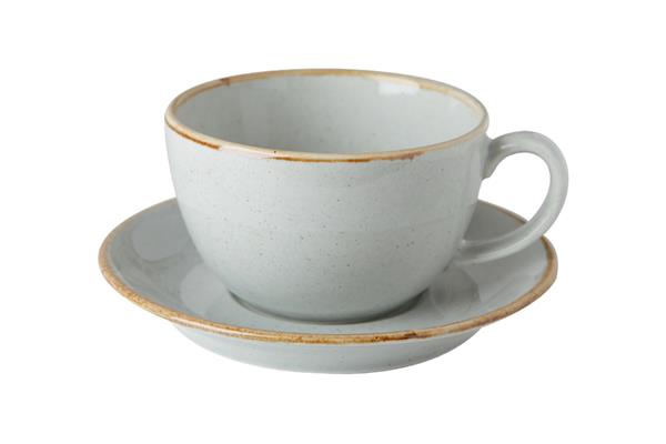 Чашка чайная 340мл серый Porland/24