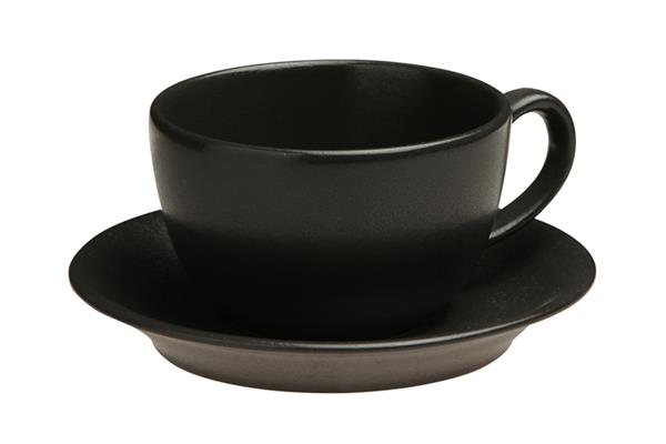 Чашка чайная 340мл черный Porland/24