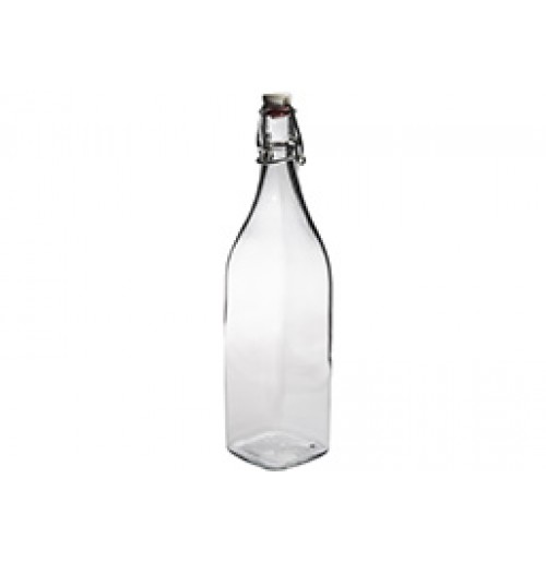 Бутылка 1 л с замком стекло Мерхтим