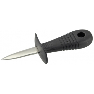 Нож д/устриц 50/140мм с ограничителем ручка черная Fackelmann