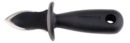 Нож д/устриц 60/150мм с ограничителем ручка черная APS/1