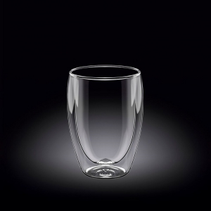 Кружка 250мл термост стекло с дв стенками Thermo Glass Wilmax /1