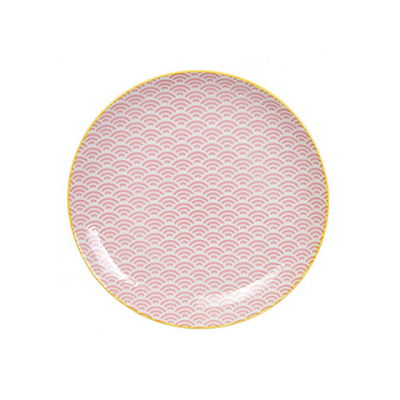 Тарелка 25,7см розовая Стар Вэйв Tokyo Design/6